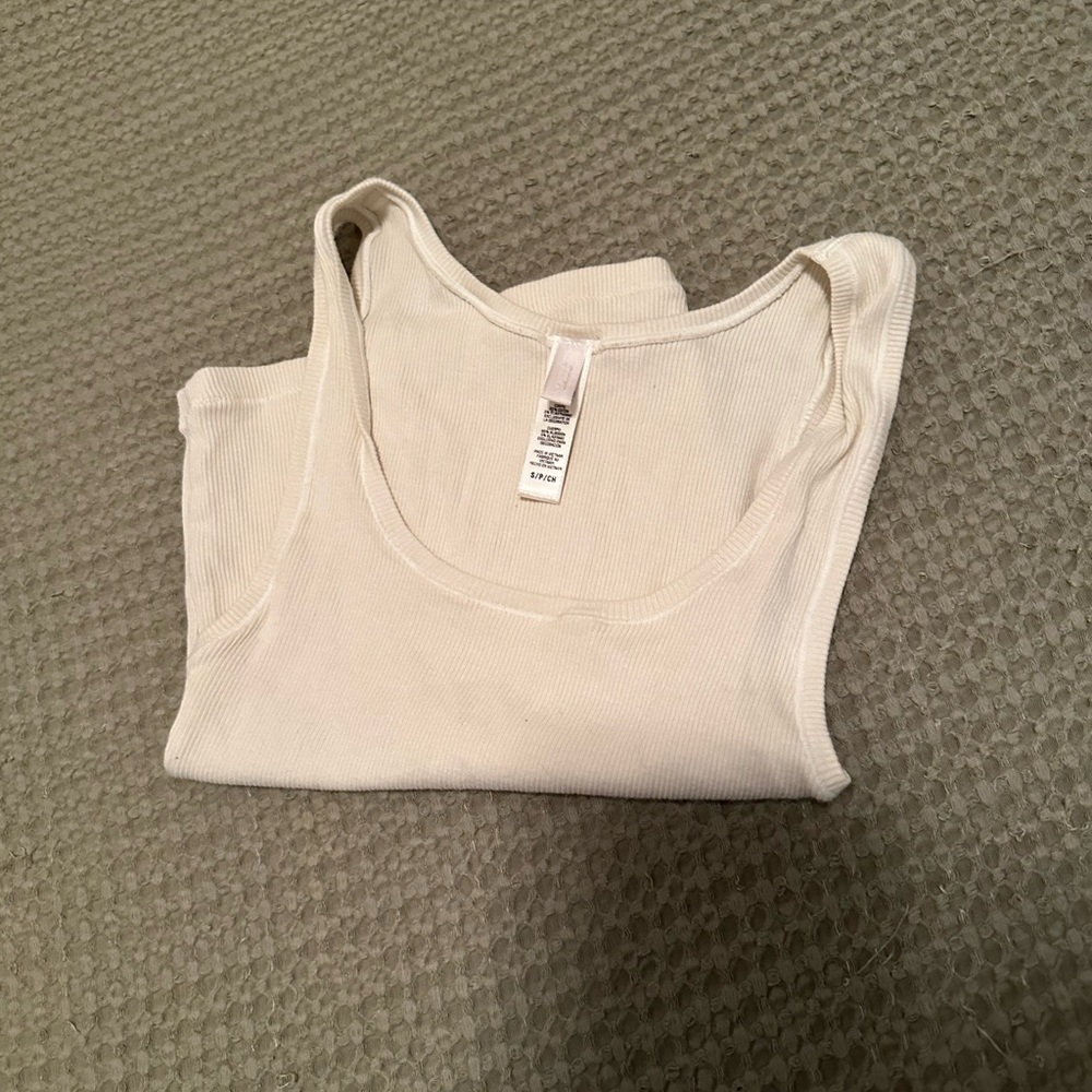 Skim's Cream Tank Top